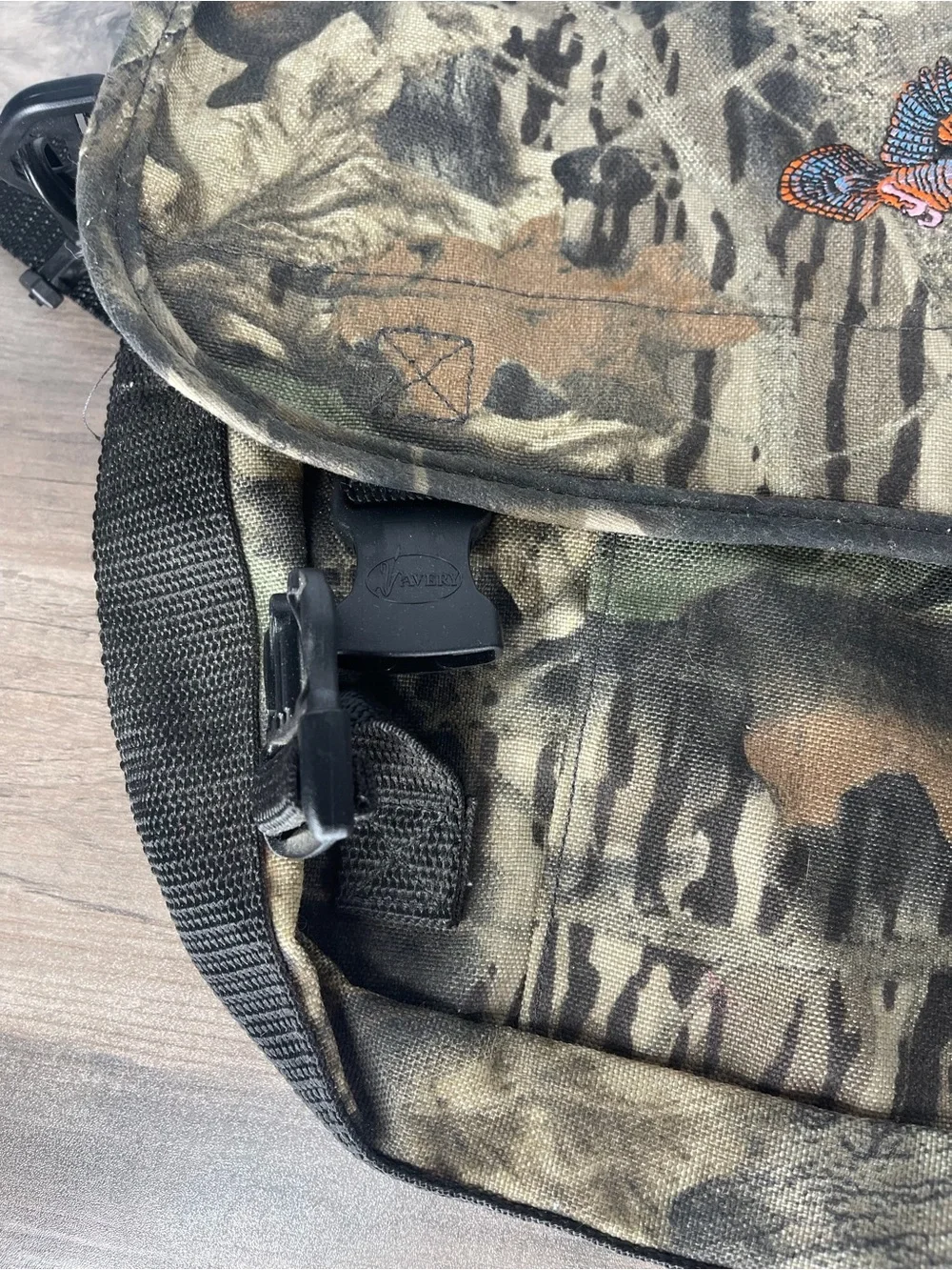 New vintage Avery camo hunters bag tote